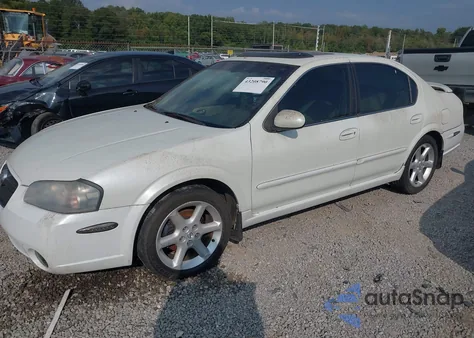 2002 Nissan Maxima Se from USA, damaged, VIN JN1DA31D72T430307